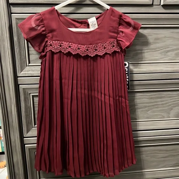 princess polly baby blue dress OshKosh B'gosh | Dresses | Brand New Beautiful Baby Girl Burgundy Dress  Size 2t